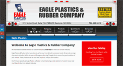 Desktop Screenshot of eagleplasticsmudflaps.com